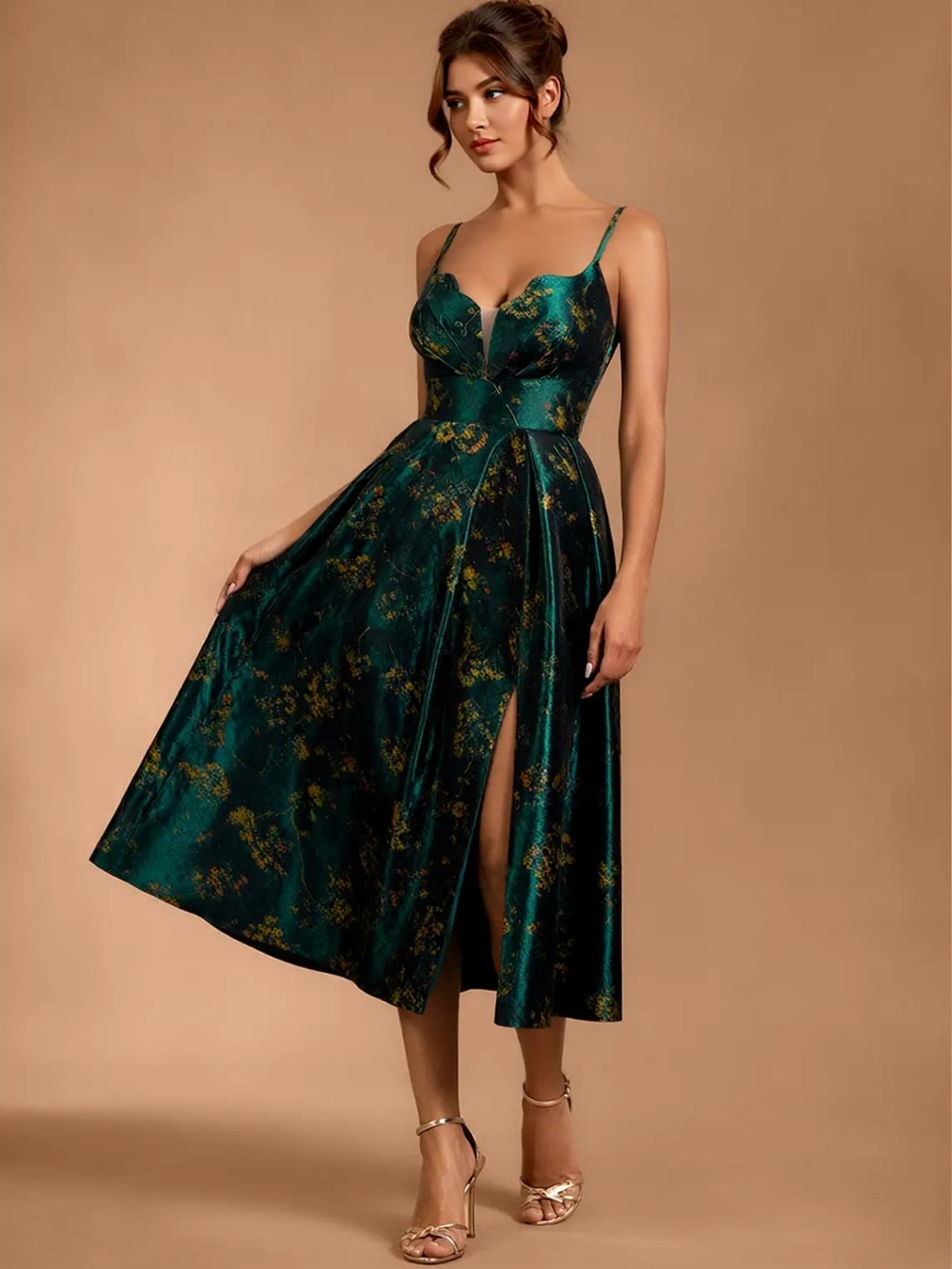 Azazie Wedding Guest Dress - Picture 2 of 9